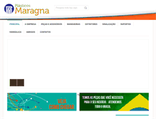 Tablet Screenshot of maragna.com.br